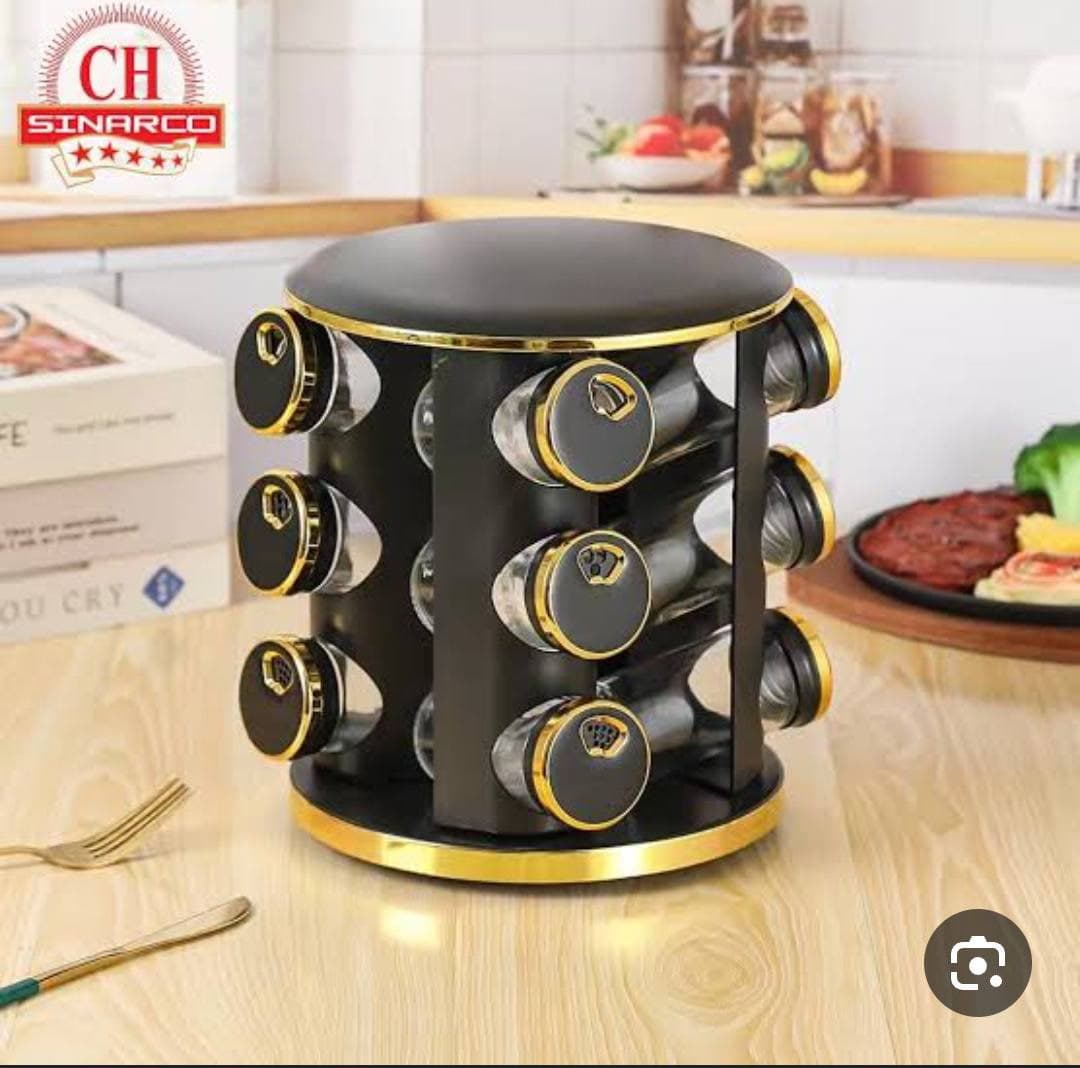 حامل توابل قابل للدوران