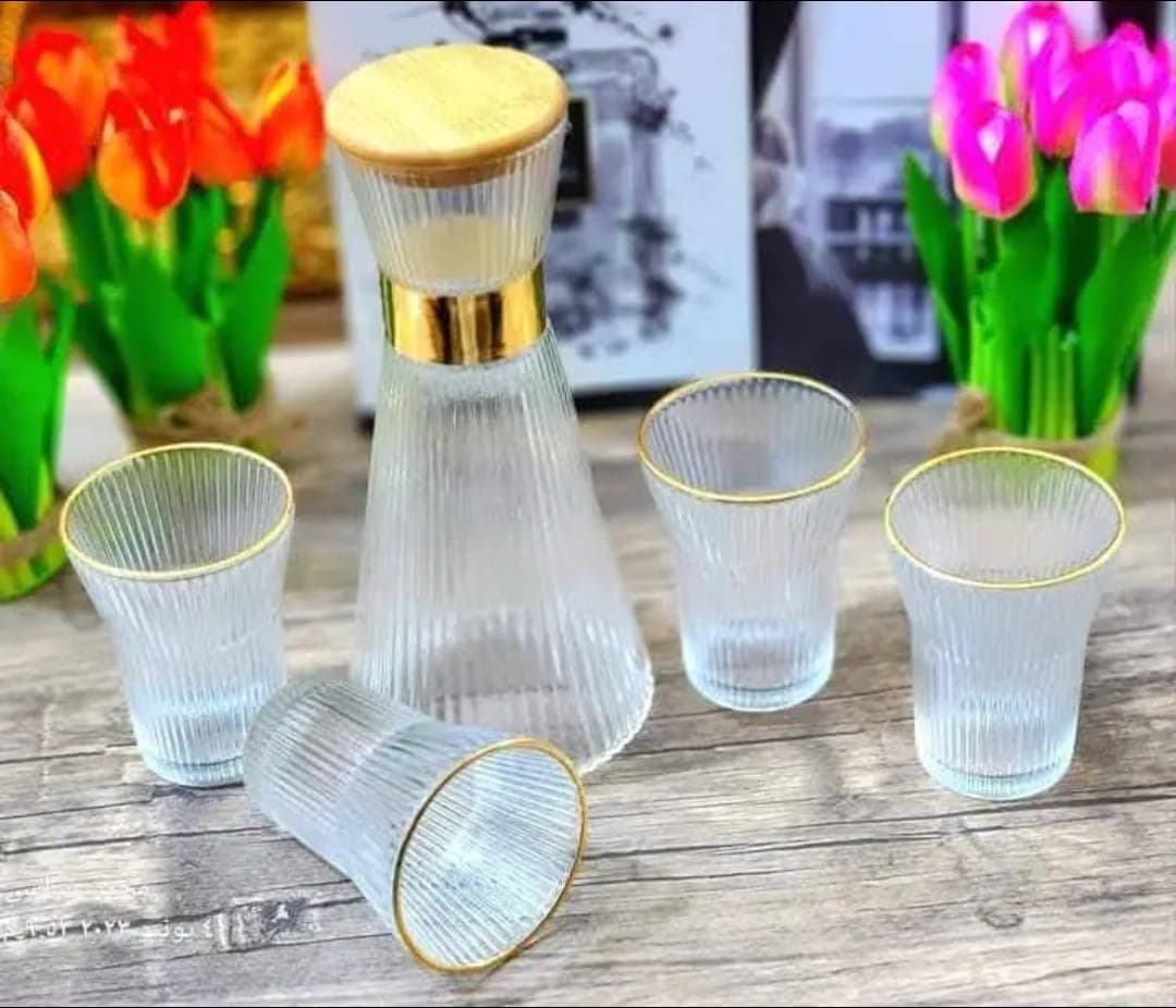 طقم عصير 7 قطع زجاج