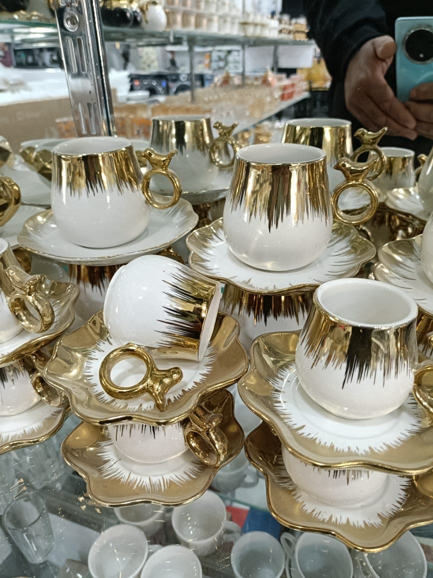 سرفيس قهوة حليب 24 قطعة سفيفة دوري ليكس