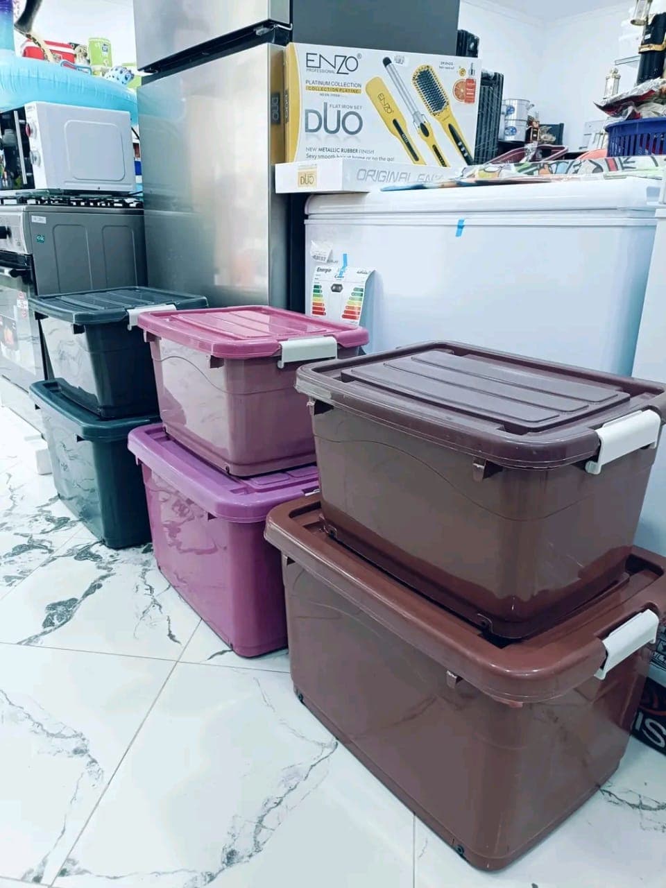 بورت منجي 2 قطع بلاستيك