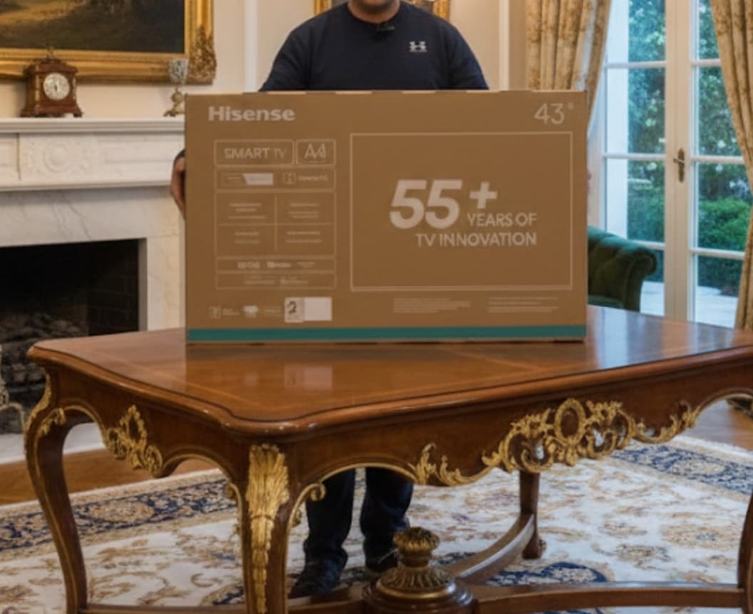 تلفاز هايسانس43بوس