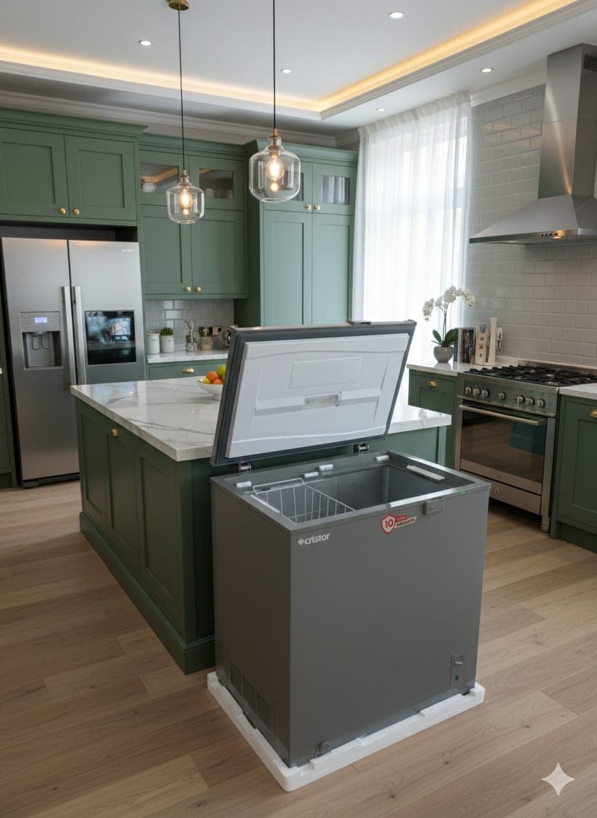 مجمدة كرستور280 لتر